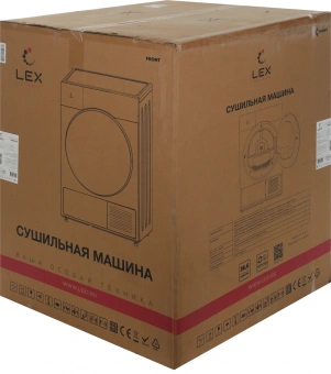 Сушильная машина Lex LDM10WD кл.энер.:A++ макс.загр.:10кг белый (CHKO100017) - купить недорого с доставкой в интернет-магазине