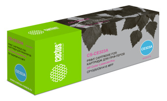 Картридж лазерный Cactus CS-CE323A CE323A пурпурный (1300стр.) для HP LJ CP1525 - купить недорого с доставкой в интернет-магазине