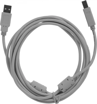Кабель Ningbo USB A(m) USB B(m) 3м (USB2.0-AM/BM-3M-MG) феррит.кольца серый - купить недорого с доставкой в интернет-магазине