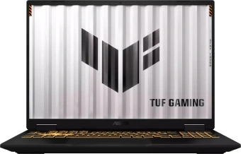 Ноутбук Asus TUF Gaming 16 FX610JP-TU037 Core i7 14650HX 16Gb SSD512Gb NVIDIA GeForce RTX 5070 8Gb 16" IPS WUXGA (1920x1200) без ОС black WiFi BT Cam (90NR0QV1-M001N0) - купить недорого с доставкой в интернет-магазине