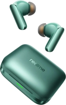 Гарнитура внутриканальные Realme Air 7 Pro (RMA2407) зеленый беспроводные bluetooth в ушной раковине (6941764467071) - купить недорого с доставкой в интернет-магазине