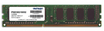 Память DDR3 8GB 1600MHz Patriot PSD38G16002 RTL PC3-12800 CL11 DIMM 240-pin 1.5В dual rank Ret - купить недорого с доставкой в интернет-магазине