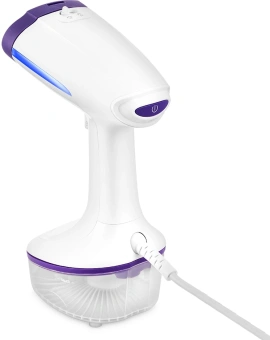 Отпариватель ручной Kitfort КТ-989 1630Вт фиолетовый/белый - купить недорого с доставкой в интернет-магазине