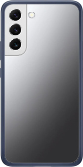 Чехол (клип-кейс) Samsung для Samsung Galaxy S22+ Frame Cover темно-синий/прозрачный (EF-MS906CNEGRU) - купить недорого с доставкой в интернет-магазине