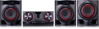 Минисистема LG XBoom CJ45 черный 720Вт FM USB BT - купить недорого с доставкой в интернет-магазине