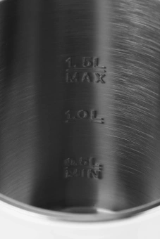 Чайник электрический Candy CK-102 1.5л. 2200Вт белый корпус: нерж.сталь/пластик - купить недорого с доставкой в интернет-магазине