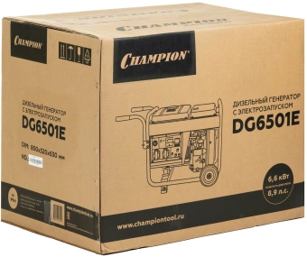 Генератор Champion DG6501E 5.5кВт - купить недорого с доставкой в интернет-магазине