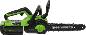 Цепная пила Greenworks G40CS30K2 аккум. дл.шины:12" (30cm) 1аккум. 4Ач ЗУ (2007807UB) - купить недорого с доставкой в интернет-магазине