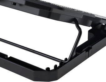 Подставка для ноутбука Digma D-NCP150-2 15.6"360x260x27мм 38дБ 2xUSB 2x 120ммFAN 650г металл/пластик черный - купить недорого с доставкой в интернет-магазине
