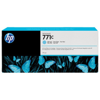 Картридж струйный HP 771C B6Y12A светло-голубой (775мл) для HP DJ Z6200 - купить недорого с доставкой в интернет-магазине