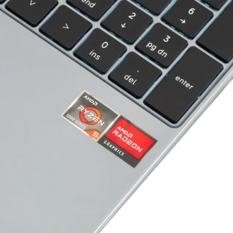 Ноутбук Digma Pro Breve Ryzen 5 Pro 5675U 16Gb SSD512Gb AMD Radeon Graphics 15.6" IPS FHD (1920x1080) Windows 11 Pro silver WiFi BT Cam 4500mAh (DN15R5-ADXW08) - купить недорого с доставкой в интернет-магазине