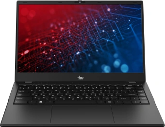 Ноутбук IRU Planio 14ING N100 8Gb SSD256Gb Intel Iris Xe graphics 14" IPS FHD (1920x1080) Free DOS black 6000mAh (2058902) - купить недорого с доставкой в интернет-магазине