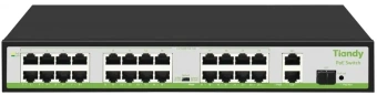 Коммутатор Tiandy TC-P3S027 H/2421/AT/260 - купить недорого с доставкой в интернет-магазине