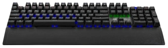 Клавиатура Оклик 935G RAGNAR механическая черный USB Multimedia for gamer LED (подставка для запястий) - купить недорого с доставкой в интернет-магазине