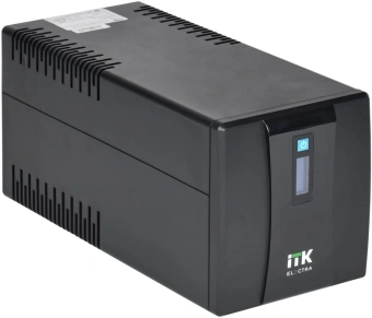 Источник бесперебойного питания ITK Electra EET-1200VA-1-002-S 720Вт 1200ВА черный - купить недорого с доставкой в интернет-магазине