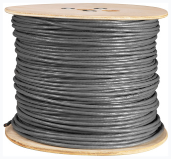 Кабель сетевой Buro BU-COP-055 UTP 4 пары cat.6 solid 0.55мм Cu 305м серый - купить недорого с доставкой в интернет-магазине