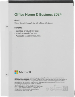 Офисное приложение Microsoft Office Home and Business 2024 English Medialess (EP2-06638) - купить недорого с доставкой в интернет-магазине