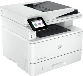 МФУ лазерный HP LaserJet Pro 4103fdn (2Z628A#BBU) A4 Duplex Net белый - купить недорого с доставкой в интернет-магазине