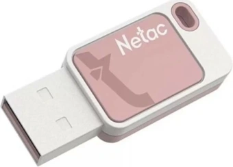 Флеш Диск Netac 16GB UA31 NT03UA31N-016G-20PK USB2.0 розовый - купить недорого с доставкой в интернет-магазине