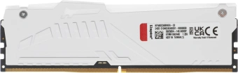 Память DDR5 32GB 6000MHz Kingston KF560C36BWEA-32 Fury Beast White Expo RGB RTL Gaming PC5-48000 CL36 DIMM 288-pin 1.35В dual rank с радиатором Ret - купить недорого с доставкой в интернет-магазине
