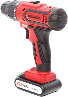 Шуруповерт RedVerg RD-SD12L/2Y аккум. патрон:быстрозажимной (кейс в комплекте) - купить недорого с доставкой в интернет-магазине