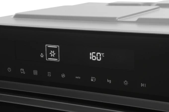 Духовой шкаф Электрический Hyundai HMEO 6540 DX черный - купить недорого с доставкой в интернет-магазине