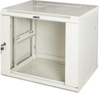 Шкаф коммутационный Lanmaster Pro (TWT-CBWPG-12U-6X8-GY) настенный 12U 600x800мм пер.дв.стекл 60кг серый 700мм 33.4кг 635мм IP20 металл - купить недорого с доставкой в интернет-магазине