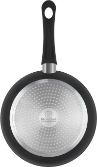 Сковорода Rondell Invictus RDA-1364 круглая 24см покрытие: Xylan Plus ручка несъемная (без крышки) черный - купить недорого с доставкой в интернет-магазине