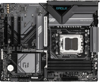 Материнская плата Gigabyte B650E EAGLE WF6E Socket AM5 AMD B650 4xDDR5 ATX AC`97 8ch(7.1) GbLAN RAID+HDMI+DP - купить недорого с доставкой в интернет-магазине