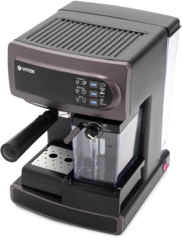 Кофеварка рожковая Vitek VT-1517 VT 1238Вт фиолетовый - купить недорого с доставкой в интернет-магазине