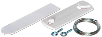 Крючок для картин Unibob самоклеящийся белый пластик (упак: 1шт) (49000) - купить недорого с доставкой в интернет-магазине