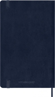 Еженедельник Moleskine CLASSIC SOFT WKNT Large 130х210мм 144стр. мягкая обложка синий сапфир - купить недорого с доставкой в интернет-магазине