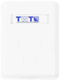 Розетка Lanmaster TWT-SM1-45-WHRJ45 1 кат.5E бел. (упак.:1шт) - купить недорого с доставкой в интернет-магазине