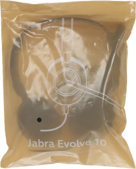 Наушники с микрофоном Jabra EVOLVE 10 Stereo черный 1.9м накладные USB оголовье (2699-820-109) - купить недорого с доставкой в интернет-магазине