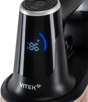 Пылесос Vitek VT-CLS01AQUA 450Вт черный/медный - купить недорого с доставкой в интернет-магазине
