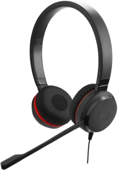 Наушники с микрофоном Jabra Evolve 30 II MS черный 1.2м накладные USB оголовье (5399-823-309) - купить недорого с доставкой в интернет-магазине