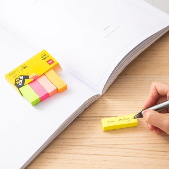 Закладки самокл. бумажные Deli EA11402 50x15мм 5цв.в упак. 100лист европодвес - цена, купить или заказать с доставкой в интернет-магазине Закладки самокл. бумажные Deli EA11402 50x15мм 5цв.в упак. 100лист европодвес - купить недорого с доставкой в интернет-магазине