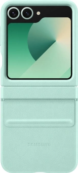Чехол (клип-кейс) Samsung для Samsung Galaxy Z Flip6 Kindsuit Case Flip 6 (F741) мятный (EF-VF741PMEGRU) - купить недорого с доставкой в интернет-магазине