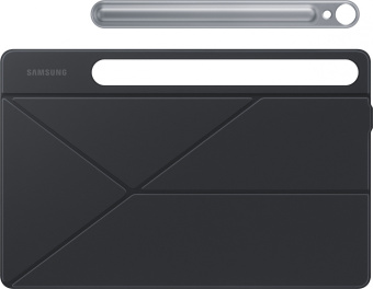 Чехол Samsung для Samsung Galaxy Tab S9 Smart Book Cover полиуретан черный (EF-BX710PBEGRU) - купить недорого с доставкой в интернет-магазине
