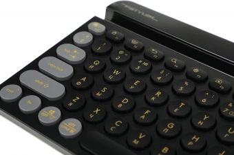 Клавиатура A4Tech FBK30 черный/серый USB беспроводная BT/Radio slim Multimedia (FBK30 BLACKCURRANT) - купить недорого с доставкой в интернет-магазине