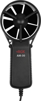 Термоанемометр RGK AM-30 портативный крыльчатый красный/черный (779296) - купить недорого с доставкой в интернет-магазине