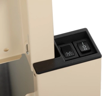 Вытяжка встраиваемая Elikor Интегра 45П-400-В2Л кремовый управление: кнопочное (1 мотор) - купить недорого с доставкой в интернет-магазине