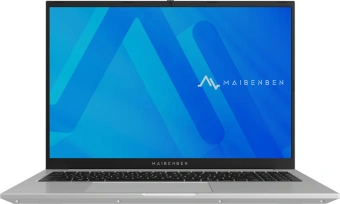 Ноутбук Maibenben M16B-R574UM Ryzen 5 7430U 8Gb SSD512Gb AMD Radeon 16" IPS FHD+ (1920x1200) Windows 11 Home silver WiFi BT Cam (M16B-R574UM0B14HS3E10) - купить недорого с доставкой в интернет-магазине