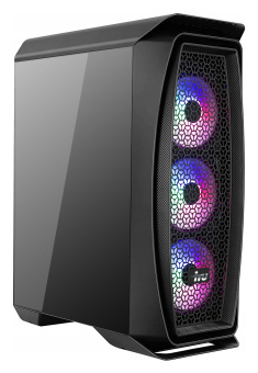 ПК IRU Game 520B5 MT Ryzen 5 5600X (3.7) 16Gb SSD1Tb RTX3060Ti 8Gb Windows 10 Home Single Language 64 GbitEth 650W черный (RUS) (1639151) - купить недорого с доставкой в интернет-магазине
