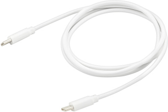 Кабель Buro PD15W USB Type-C (m)-USB Type-C (m) 1м белый - купить недорого с доставкой в интернет-магазине