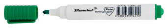Маркер для досок Silwerhof Prime пулевидный пиш. наконечник 1-3мм зеленый коробка - купить недорого с доставкой в интернет-магазине