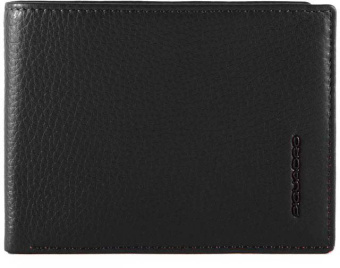 Кошелек мужской Piquadro Modus Special PU257MOSR/N черный натур.кожа - купить недорого с доставкой в интернет-магазине