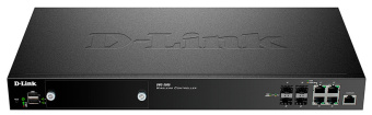 Контроллер D-Link DWC-2000 10/100/1000BASE-TX/SFP черный - купить недорого с доставкой в интернет-магазине