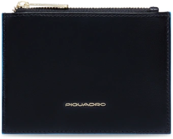 Кошелек женский Piquadro Blue Square PP6659B2R/N черный натур.кожа - купить недорого с доставкой в интернет-магазине