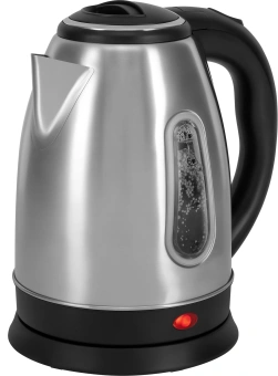 Чайник электрический Vitek VT-WK1085 1.8л. 1700Вт черный/серебристый корпус: металл - купить недорого с доставкой в интернет-магазине